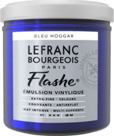 LB Fine Arts Flashe Acrylic 125 ml Phthalocyanine Blue 036