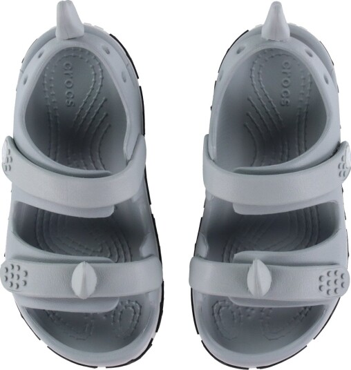Crocs Sandaler Crocband Cruiser Shark T Light Grey Crocs 27/28 Sandals Grå