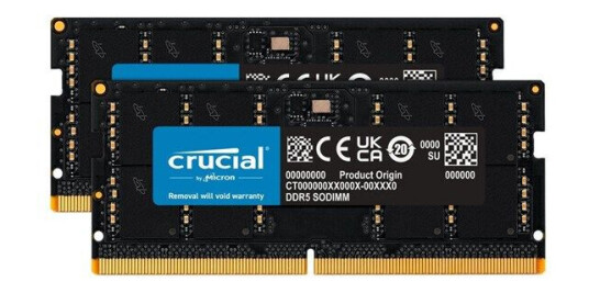 Crucial DDR5-5200 SODIMM C42 DC - 64GB