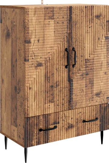 Serviesskap Gammelt tre 66 x 34,5 x 95 cm Konstruert tre Serviesskap Gammelt tre 66 x 34,5 x 95 cm Konstruert tre