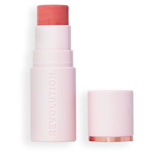Makeup Revolution Skin Silk Marble Blush Stick Peachy Pink 4,5g