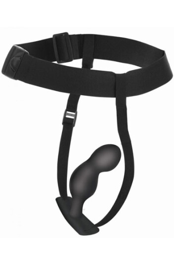 P-Spot Plugger Anal Plug With Harness & Remote Control P-Spot Plugger Anal Plug With Harness & Remote Control