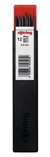 Rotring rOtring Tikky Mechanical Pencil Lead Refills 2. mm 12 Count