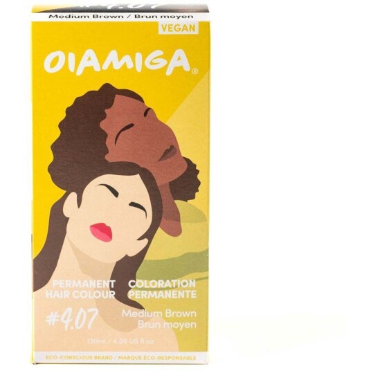 Oiamiga Permanent Hair Colour Medium Brown Oiamiga Permanent Hair Colour Medium Brown