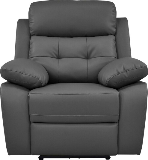 Recliner Lannilis Grå, PU/tre/metall, Manuell hvilestol - Grå, PU/tre/metall, Manuell hvilestol Recliner Lannilis Grå, PU/tre/metall, Manuell hvilestol - Grå, PU/tre/metall, Manuell hvilestol