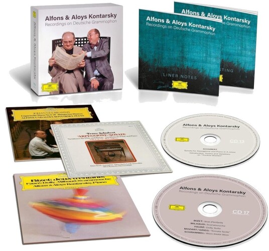 Alfons & Aloys Kontarsky Recordings On Deutsche Grammophon CD