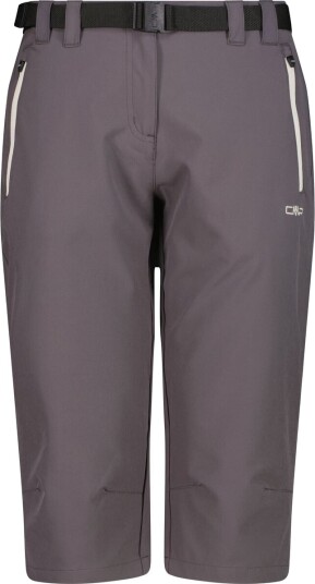 CMP Stretch 3/4 Turshorts Dame Grå 42