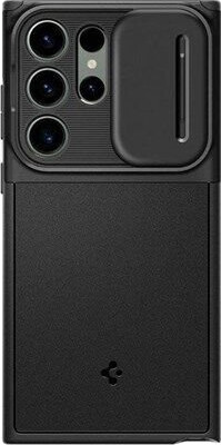Spigen Optik Armor Mobildeksel til Samsung Galaxy S23 Ultra - Svart Spigen Optik Armor Mobildeksel til Samsung Galaxy S23 Ultra - Svart