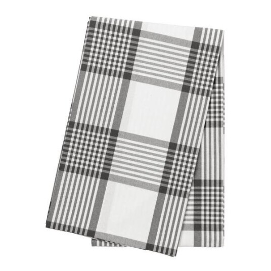 By Mogensen - Duk 140x240 cm large checks hvit By Mogensen - Duk 140x240 cm large checks hvit