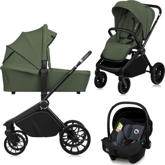 Lionelo MIKA Plus 3-in-1 Duovogn Green Olive