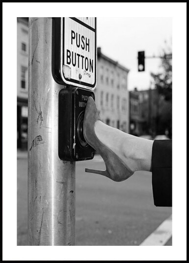 Push Button Plakat Plakat / 50x70cm