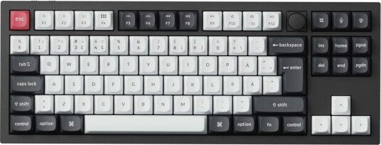 Keychron Q3 He Tkl Rgb Hotswap Iso Tastatur Nebula Linear Svart Keychron Q3 He Tkl Rgb Hotswap Iso Tastatur Nebula Linear Svart
