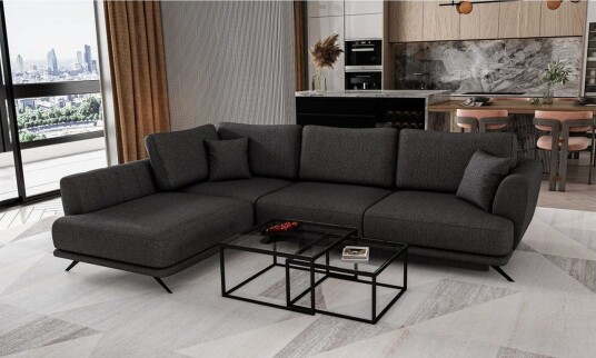Seksjon Eltap Larde 286x191x90 cm Vero 5 Venstre