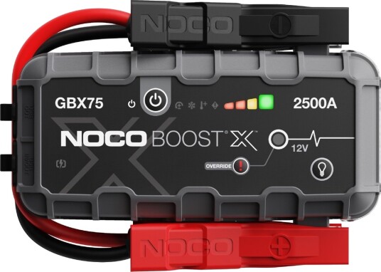 Noco Boost X GBX75 Starthjelper 12V 2500A med USB-C 60W og LED