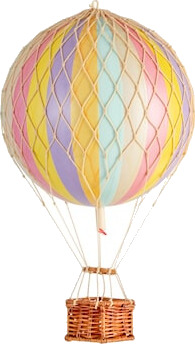 Travels Light Luftballong Regnbue 30 cm Pastell Travels Light Luftballong Regnbue 30 cm Pastell