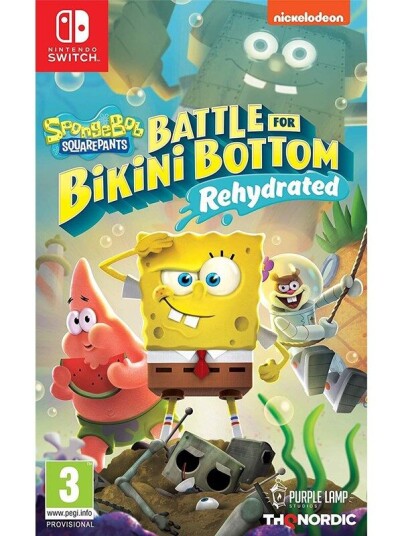 Spongebob SquarePants: Battle for Bikini Bottom - Rehydrated (Switch) Spongebob SquarePants: Battle for Bikini Bottom - Rehydrated (Switch)