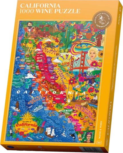 Water and Wines - Vinpuslespill California