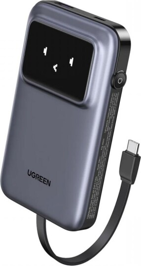 Ugreen Uno 10000 mAh Powerbank med 30W Effekt og USB-C Farge: Svart Ugreen Uno 10000 mAh Powerbank med 30W Effekt og USB-C Farge: Svart