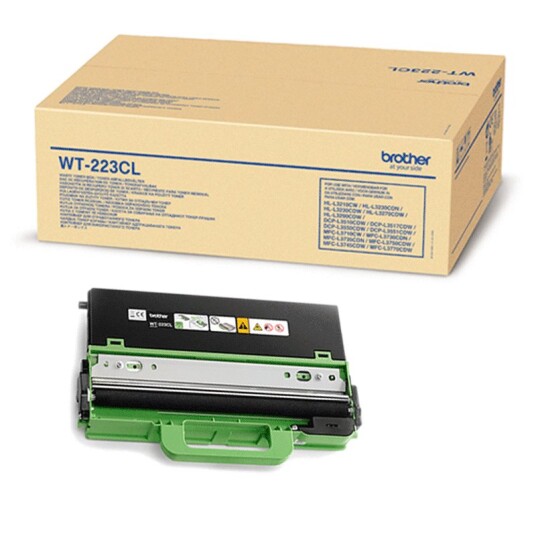 Brother WT 223 bottle waste toner - WT223CL Original - 50000 sider Brother WT 223 bottle waste toner - WT223CL Original - 50000 sider