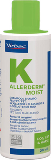 Allerderm Fuktig Sjampo 200 ml