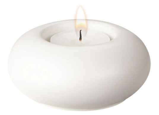 Scandi Living Stone lyslykt Ø 9 cm Hvit