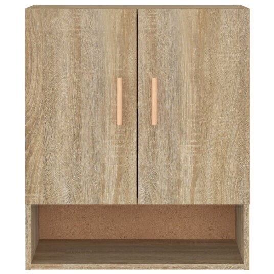 vidaXL Veggskap sonoma eik 60x31x70 cm konstruert tre