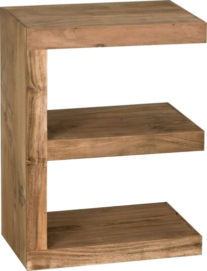 Sidebord Wohnling Heltre, E kube, landlig stil Akasie - Akasie