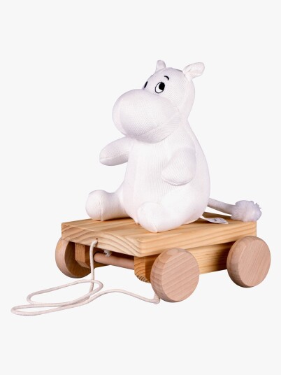 MUMIN Moomin On Wheels - Pull Along Moomin - Multi/patterned - 18X 15X 30CM MUMIN Moomin On Wheels - Pull Along Moomin - Multi/patterned - 18X 15X 30CM