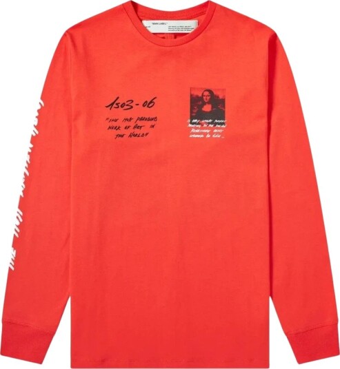Off White Herre Gensere & Hettegensere Rød S,