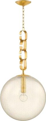 Hudson Valley Lighting Nessa taklampe vintage messing 374 18 VB CE Hudson Valley Lighting Nessa taklampe vintage messing 374 18 VB CE