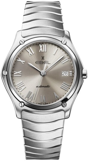Ebel Dameklokke 1216651 Classic Grå/Stål Ø37 mm