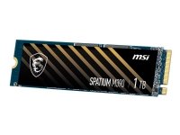 MSI SPATIUM M390 - SSD - kryptert - 1 TB - intern - M.2 2280 - PCIe 3.0 x4 (NVMe) - 256-bit AES