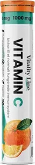 Vitamin C Brusetablett Appelsin