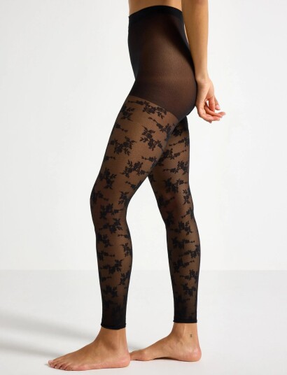 Lindex Leggings 40 Denier   Black   S