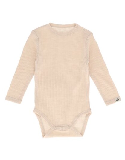 Gullkorn Chalk ullbody til baby - beige Gullkorn Chalk ullbody til baby - beige
