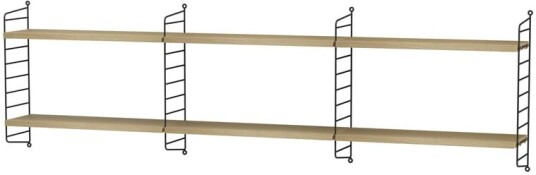 String soverom eik & sort Kombinasjon E