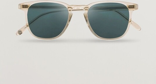 Garrett Leight Brooks 47 Sunglasses Blue Smoke