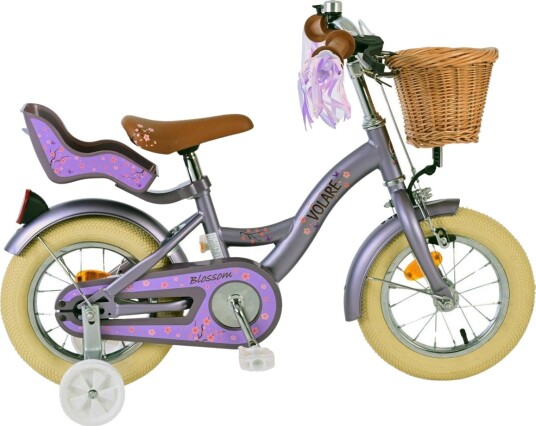 Volare Blossom Barnesykkel 12" Lilla