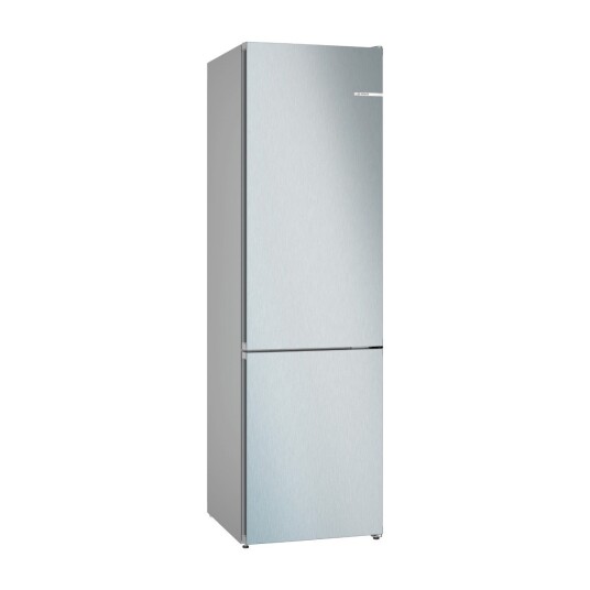 Bosch Inox-look 203 cm KGN392LDF Kombiskap med VitaFresh
