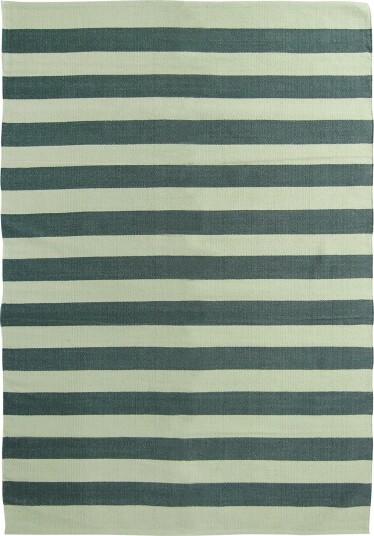 Bomullsteppe Nilo grön Størrelse: 60 x 120 cm