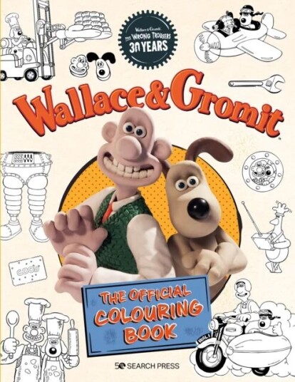 Wallace & Gromit: The Official Colouring Book Av Aardman