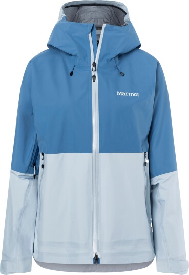 Marmot Women"s Seeker Goretex Jacket Rain Cloud/vapor M