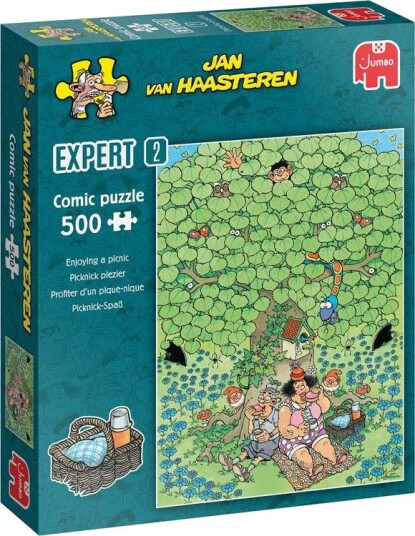 Jan van Haasteren Puslespill 500 brikker Piknikmoro