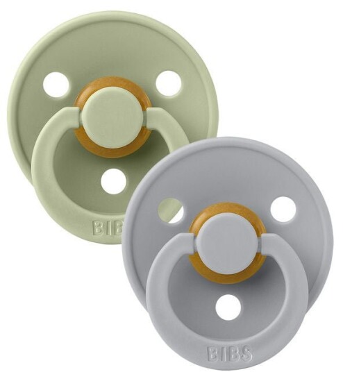 BIBS® Smokk Color Sage/Cloud 6-18 måneder, 2stk. BIBS® Smokk Color Sage/Cloud 6-18 måneder, 2stk.