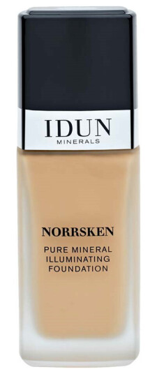 Idun Minerals Norrsken Liquid Foundation Embla 30 ml - Vegansk og Pleiende Mineralfoundation