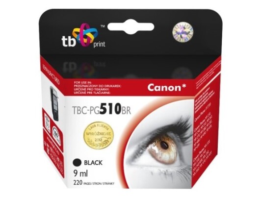 Tb Print Tbc-Pg510br Sort Pigmentbasert Blekk 9 Ml 220 Ml 1 Stykker