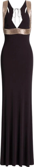 Alberta Ferretti Dame Kjoler Brun XS,