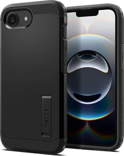 Spigen Tough Armor MagSafe Skall til iPhone 16e - Svart