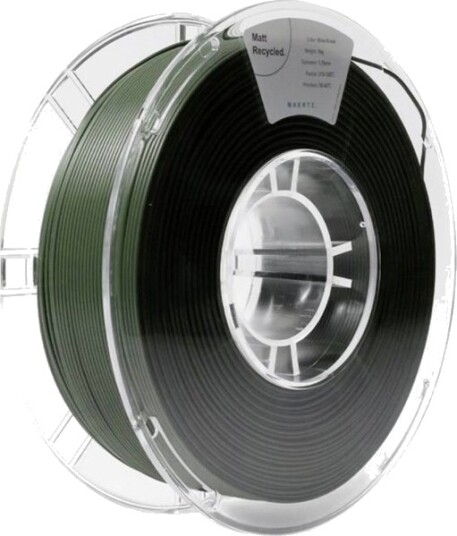 Maertz Pmma-1014-005 Pmma-1014-005 Filament Pla-Mat Recycled Pla Mat 1.75 Mm 1000 G Olivengrøn 1 Stk