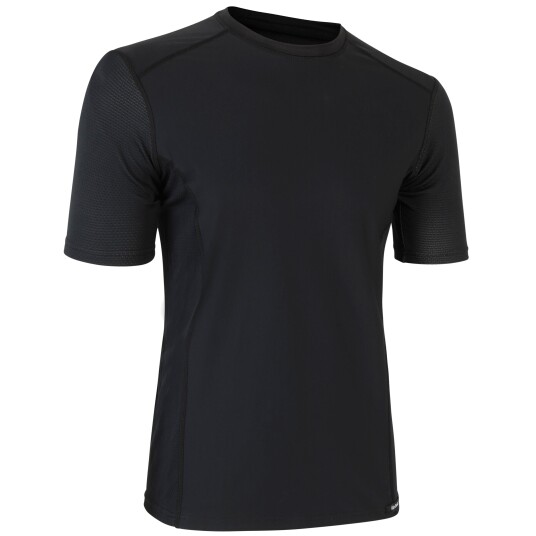 Gripgrab Men's Windbreaking Short Sleeve Base Layer Black XL, Black